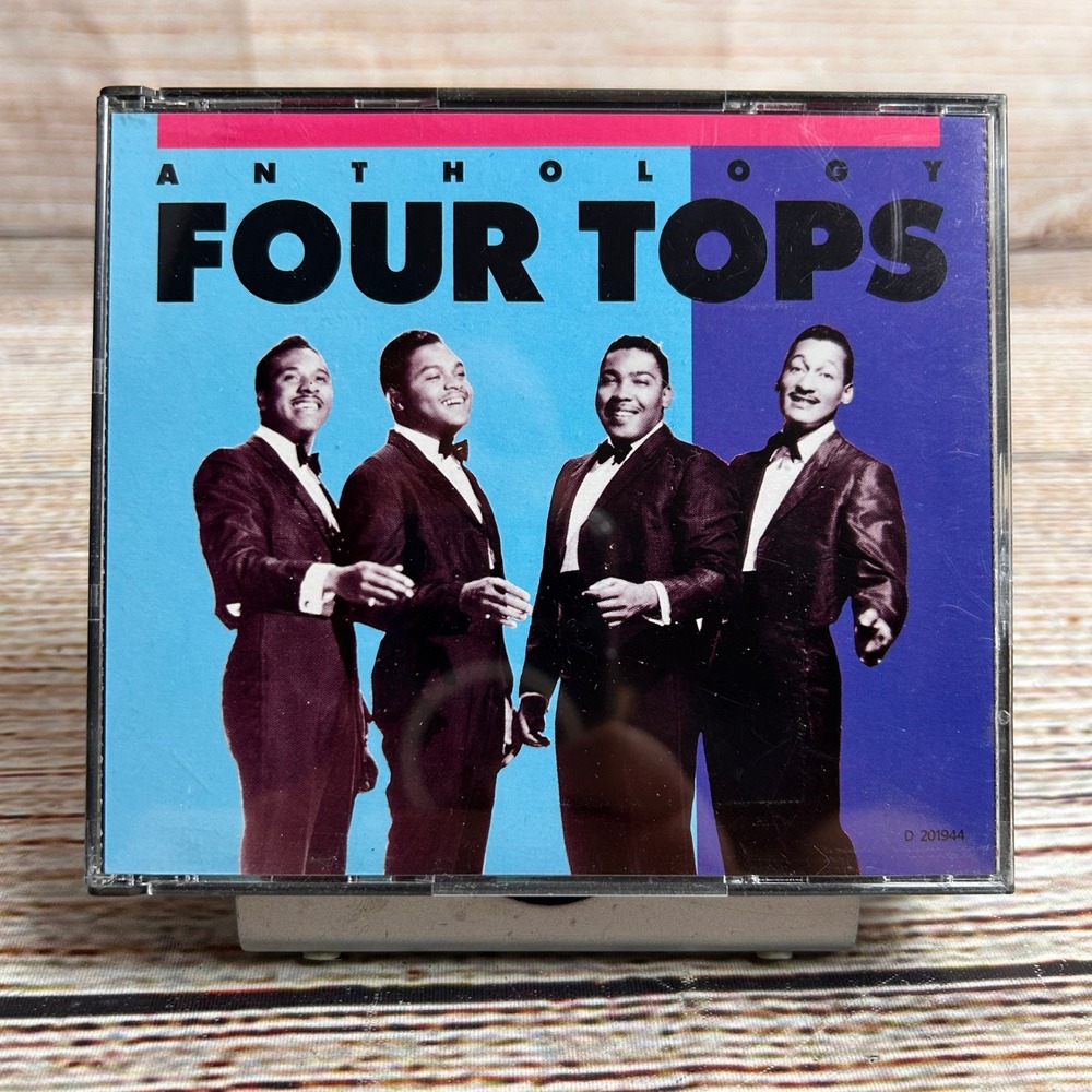 Four Tops Anthology 2-CD Set Motown Greatest Hits D 201944 BMG Direct 1986 Soul